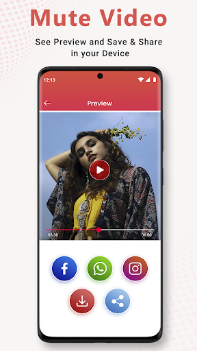 Mute Video :Silent Video Maker ekran görüntüsü