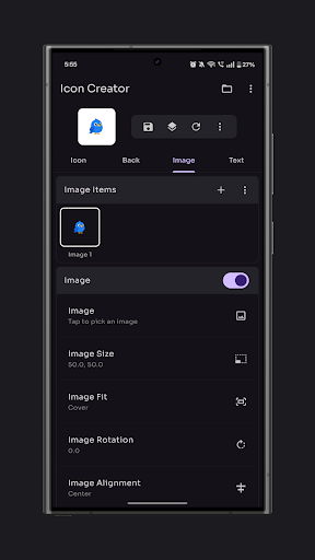 Icon Creator ekran görüntüsü