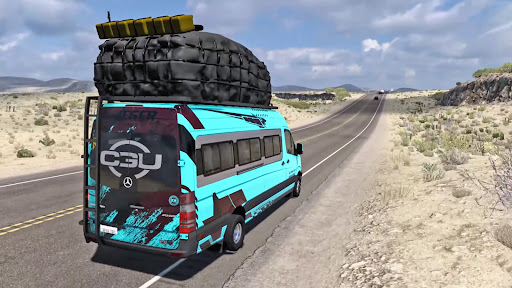 Van Driver Simulator Bus Games ekran görüntüsü