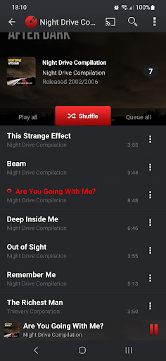 PlayerPro Music Player ekran görüntüsü
