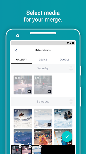 Join Video - Easy way to merge ekran görüntüsü