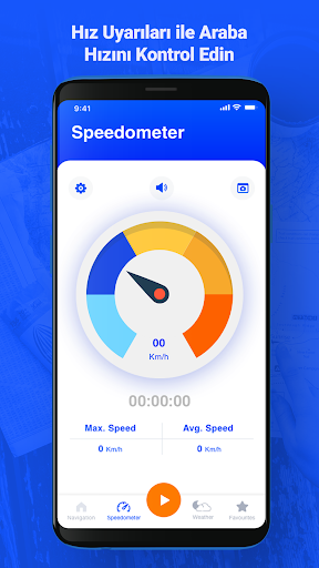 Sesli GPS ve sürüş Yönergeleri ekran görüntüsü