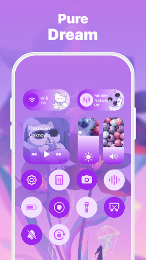 Control Widget: Theme & Panels ekran görüntüsü