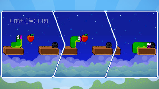 Apple Worm: Yılan Bulmaca ekran görüntüsü