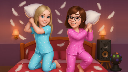 BFF Kızlar Pijama Partisi ekran görüntüsü