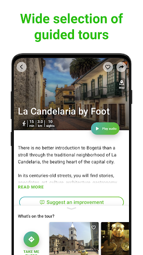 Bogotá Tour Guide:SmartGuide ekran görüntüsü