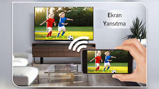 Ekran yansıtma - Cast to TV ekran görüntüsü