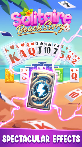 Solitaire Beach Story ekran görüntüsü