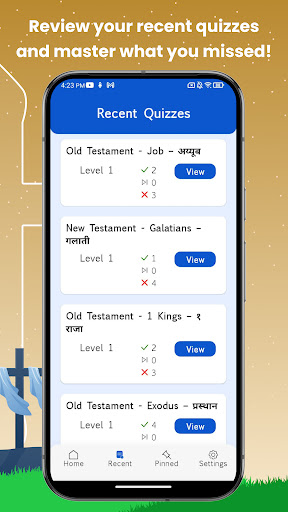 Nepali Bible Quiz ekran görüntüsü