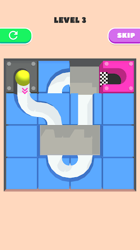 Rolling Ball - Slide Puzzle - ekran görüntüsü