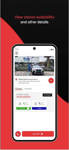 EVM EV Charging ekran görüntüsü