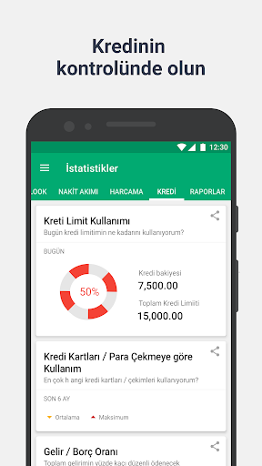 Wallet - Bütçe İzleyici ekran görüntüsü