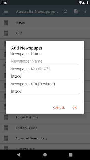 Australia Newspapers ekran görüntüsü