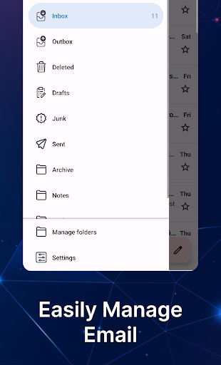 Email app for Outlook mail ekran görüntüsü