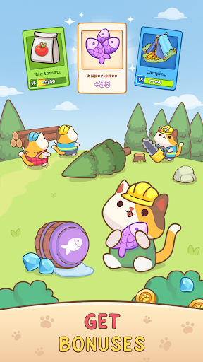 Farmer Cat: Idle Merger Tycoon ekran görüntüsü