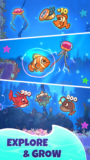 Fish Eat Fish: Go Feed to Grow ekran görüntüsü