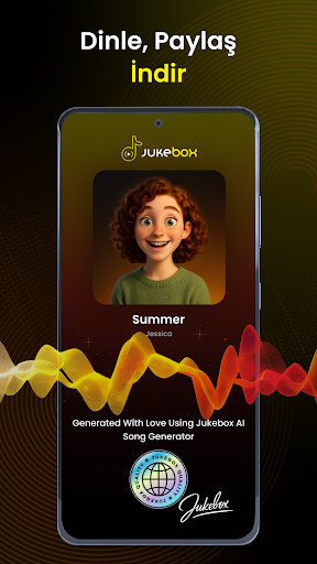 Yapay Zeka Şarkı - Jukebox ekran görüntüsü