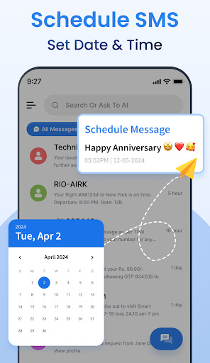 Messaging - Text SMS ekran görüntüsü