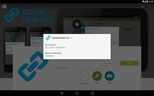 Install Referrer ekran görüntüsü