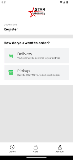 Star Takeaway ekran görüntüsü