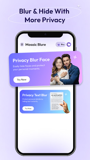 Blur Face Privacy Photo Editor ekran görüntüsü