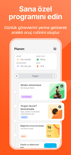 Fitself: Aralıklı Oruç & Spor ekran görüntüsü