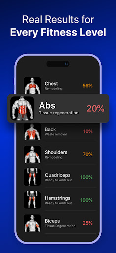Muscle Booster Workout Planner ekran görüntüsü
