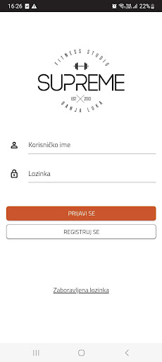 SUPREME FITNESS STUDIO ekran görüntüsü