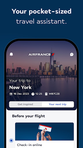 Air France - Book a flight ekran görüntüsü