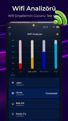 Internet hız testi - SpeedTest ekran görüntüsü
