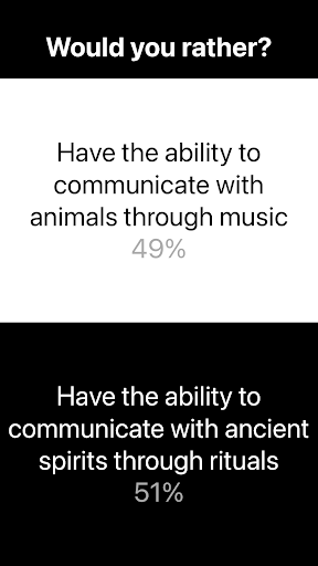 Would You Rather ekran görüntüsü