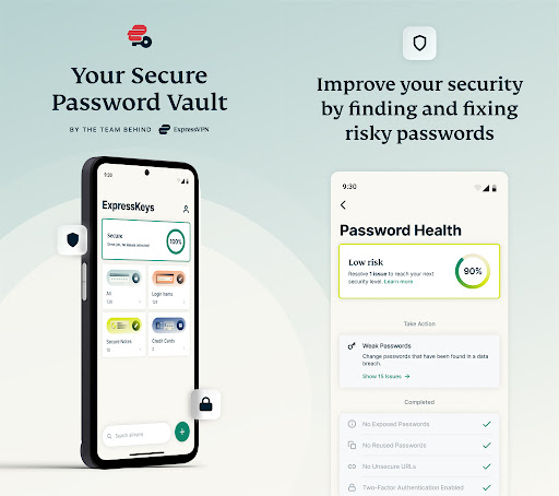 ExpressKeys Şifre Yöneticisi ekran görüntüsü