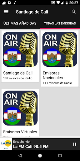 Cali Radio Stations ekran görüntüsü