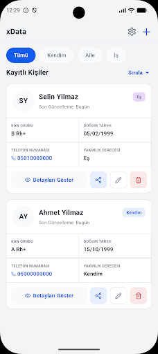 xData ekran görüntüsü