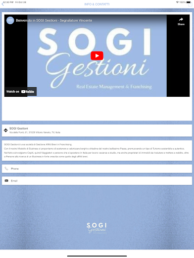 SOGI Gestioni ekran görüntüsü