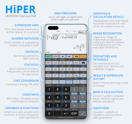 HiPER Calc Pro ekran görüntüsü
