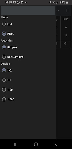 LPCalc: Simplex Method Calc ekran görüntüsü