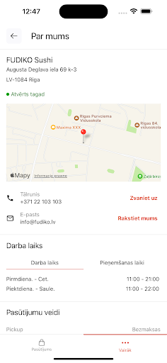 FUDIKO Sushi ekran görüntüsü