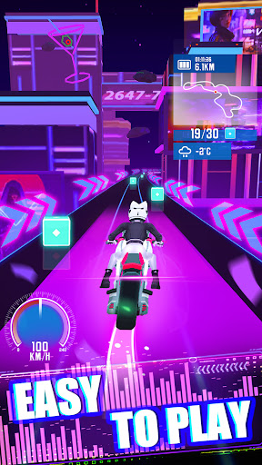 Beat Music Racing: Motor Racer ekran görüntüsü