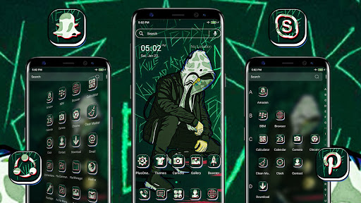 Cool Dude Launcher Theme ekran görüntüsü