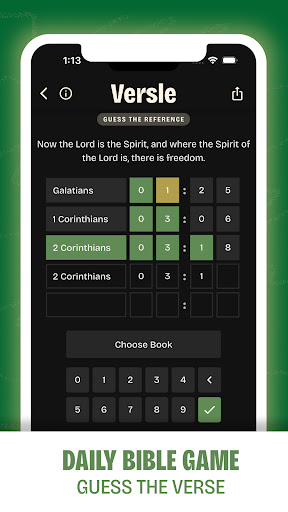 Versle | Daily Bible Game ekran görüntüsü