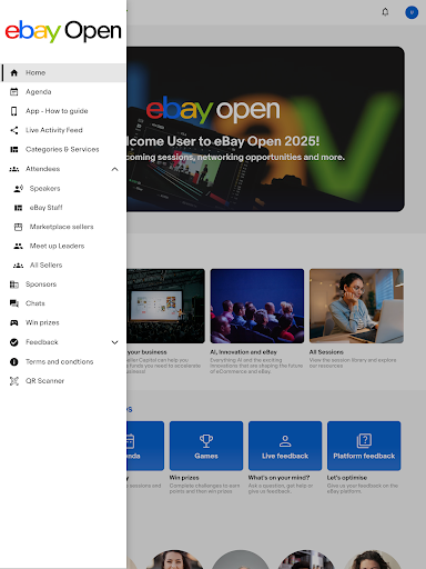eBay Open UK ekran görüntüsü