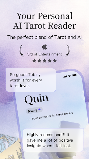 Quin: AI Tarot Reader ekran görüntüsü