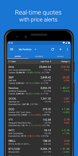 My Stocks Portfolio ekran görüntüsü