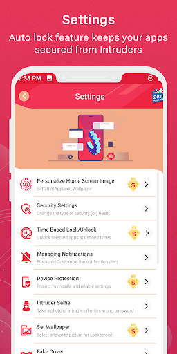 2020AppLock ekran görüntüsü