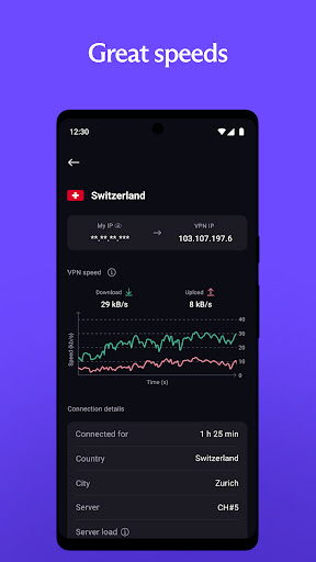 Proton VPN: Fast & Secure VPN ekran görüntüsü