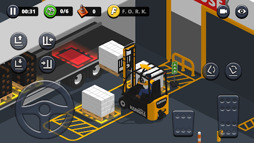 Forklift Extreme Simülatörü ekran görüntüsü
