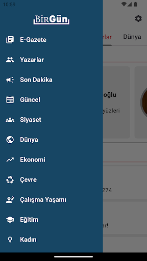 BirGün Gazetesi ekran görüntüsü