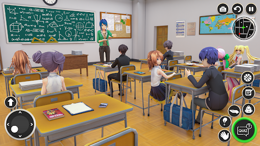 High School Girl Life Sim 3D ekran görüntüsü