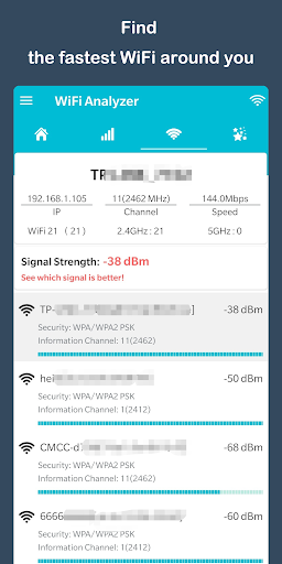 WiFi Analyzer - WiFi Test ekran görüntüsü